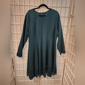 Dark green dress 👗